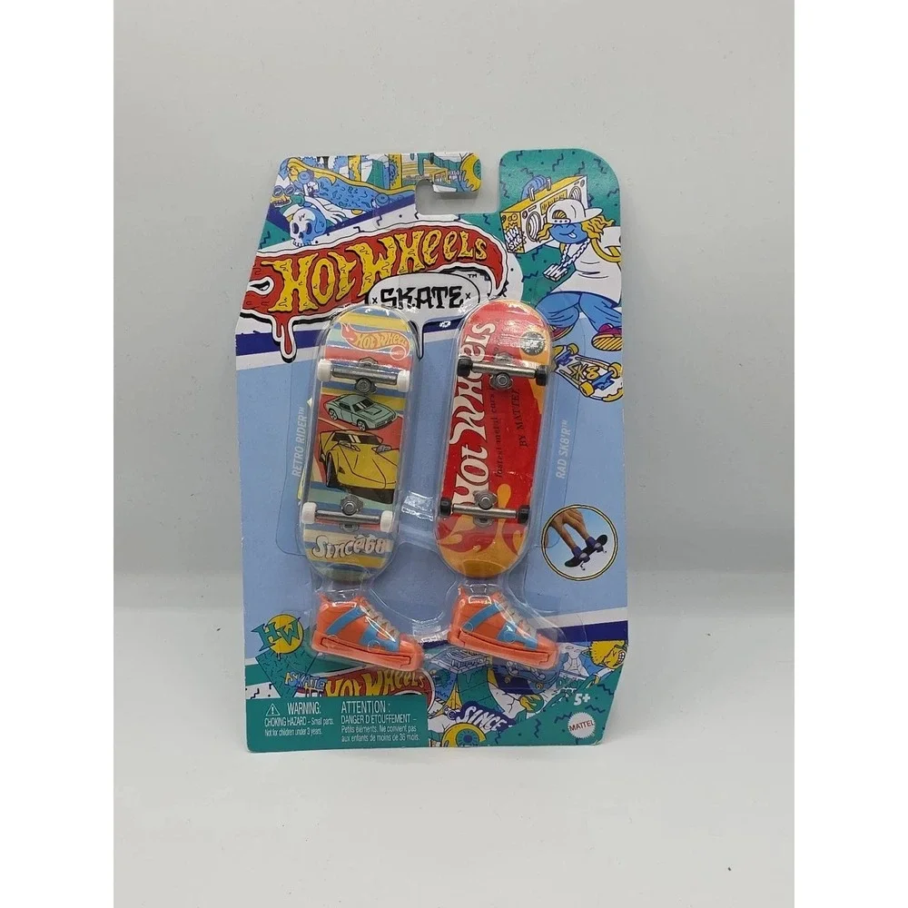 Hot Wheels Skate Retro Rider & Rad Sk8'r Finger Boards‎ Retro 1968 Art
